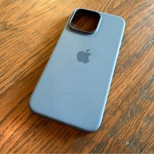 Apple iPhone iPhone 15 Pro Max Silicone Case in Sky Blue